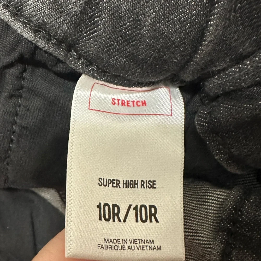 Express Super High Rise Paperbag Jeans - Picture 12 of 13